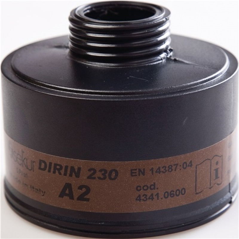 Gasfilter DIRIN 230 EN 14387 A2 f.40 00 370 800,40 00 370 801 1St./VE EKASTU Gasfilter DIRIN 230 EN 14387 A2 f.40 00 370 800,40 00 370 801 1St./VE EKASTU