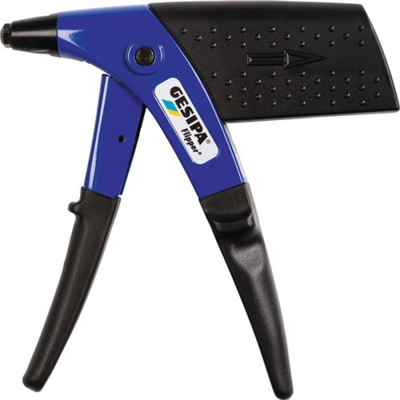 Handblindnietsetzgerät Flipper® Plus L.217mm Arbeitsber.2,4-5mm