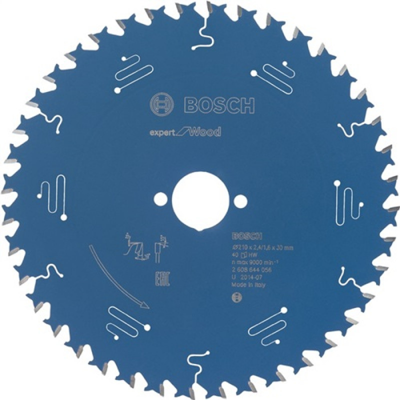 Kreissägeblatt Expert f.Wood AD170mm Z.40 WZ Bohr.30mm Schnitt-B.2,6mm HM BOSCH Kreissägeblatt Expert f.Wood AD170mm Z.40 WZ Bohr.30mm Schnitt-B.2,6mm HM BOSCH