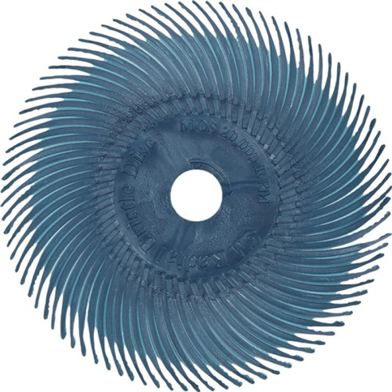 Radialbürstenscheibe Scotch Brite RB-ZB D.75mm K.400 blau 20000min-¹ 3M Radialbürstenscheibe Scotch Brite RB-ZB D.75mm K.400 blau 20000min-¹ 3M