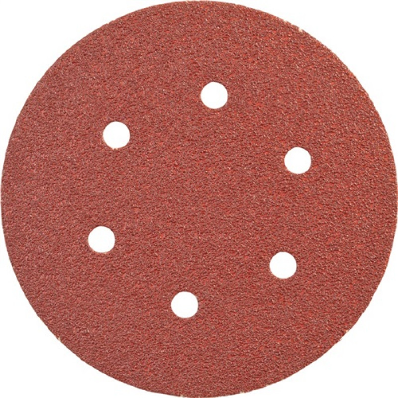 Haftschleifscheibe 150mm K.100 f.HO/Metall Korund Lochanzahl 6 PROMAT Haftschleifscheibe 150mm K.100 f.HO/Metall Korund Lochanzahl 6 PROMAT