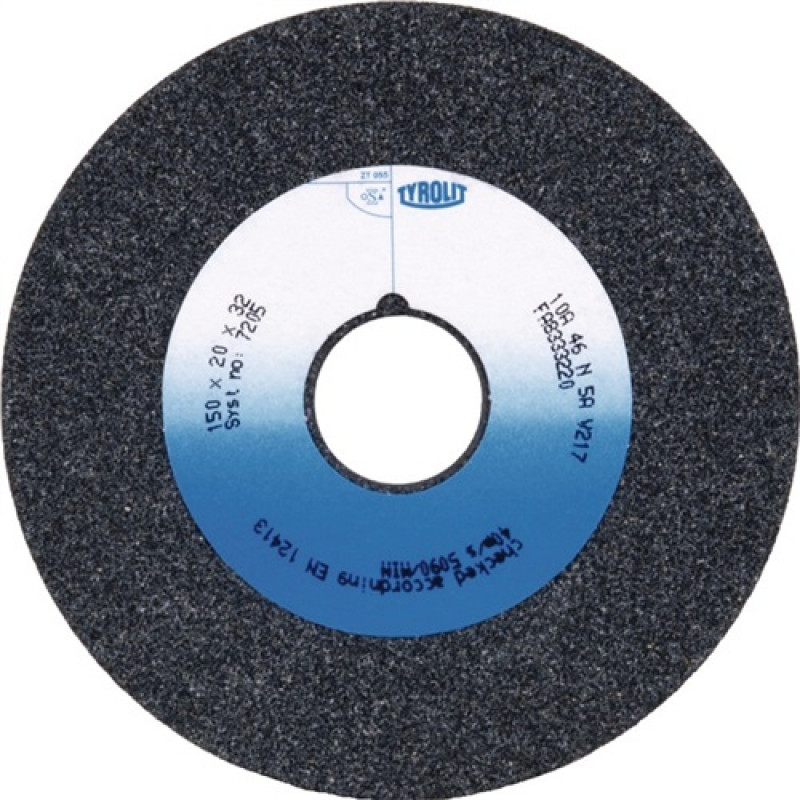 Schleifbockscheibe D.200xB25xBohrung32mm 60 NK TYROLIT Schleifbockscheibe D.200xB25xBohrung32mm 60 NK TYROLIT