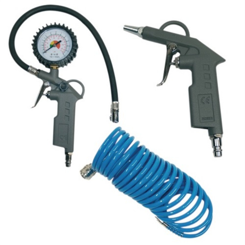 Druckluftkompressorzubehörset 3-tlg.AEROTEC Druckluftkompressorzubehörset 3-tlg.AEROTEC