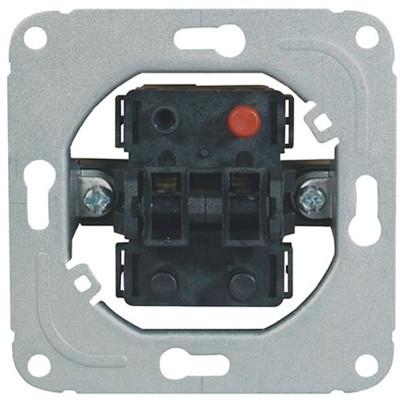Serienschalter 10 A 250/50V/Hz o.Wippe/Abdeckrahmen Unterputz