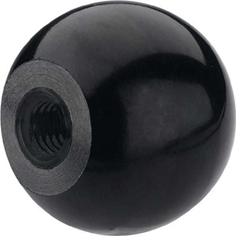 Kugelknopf DIN319 d1 25mm d2 M 6mm d4 15mm Ganter Kugelknopf DIN319 d1 25mm d2 M 6mm d4 15mm Ganter