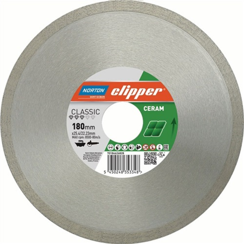 Diamanttrennscheibe Classic Ceram 200x30/25,4mm 1,7mm 7mm
