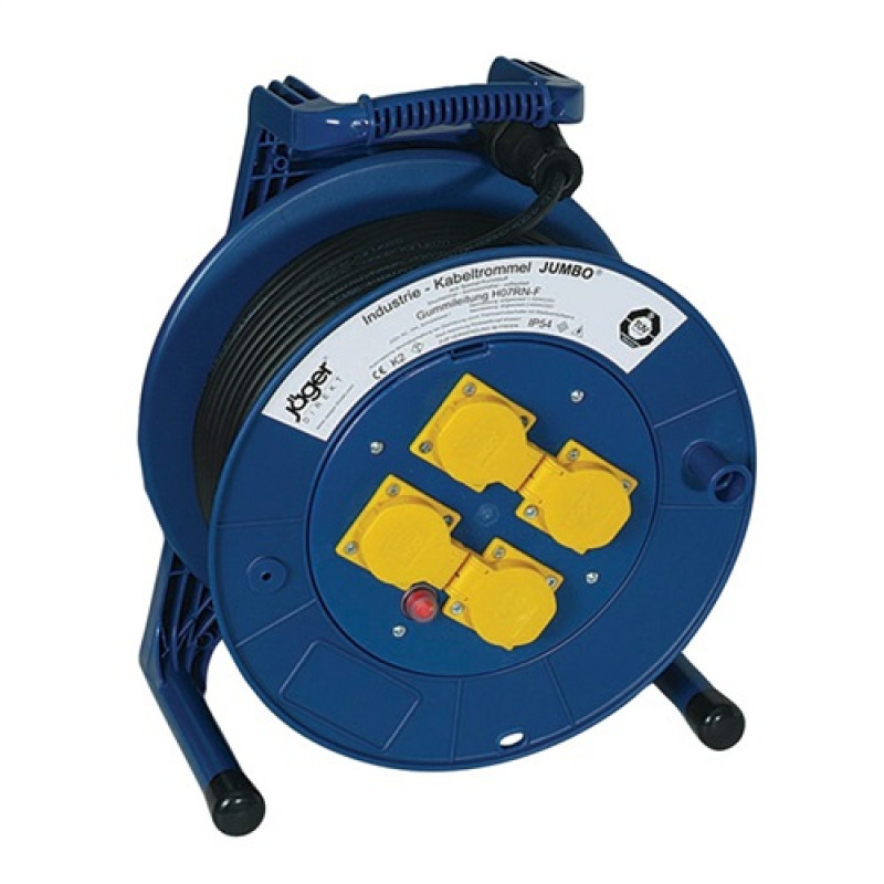 Kabeltrommel 25m H07RN-F 3x1,5 mm² 4 Schutzkon.steckd. Kabeltrommel 25m H07RN-F 3x1,5 mm² 4 Schutzkon.steckd.