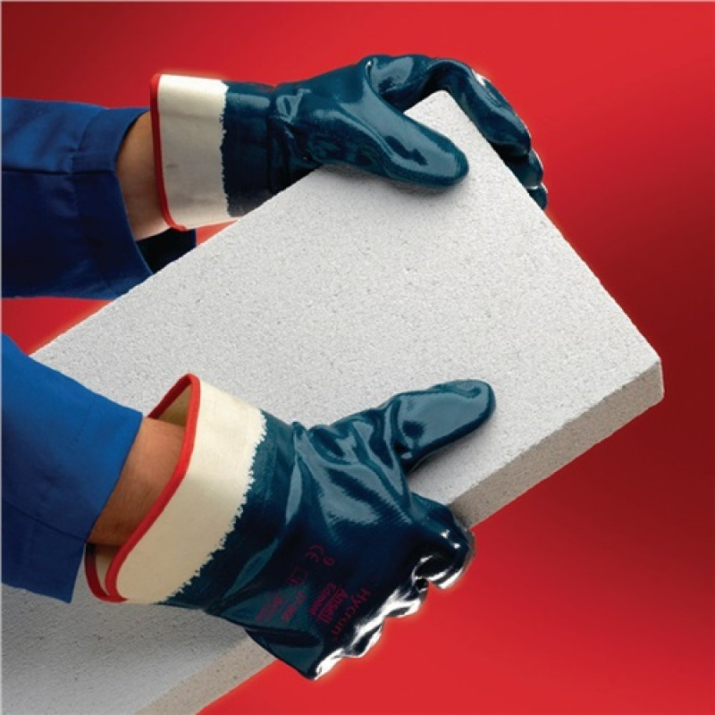 Handschuhe Hycron 27-805 Gr.10 blau BW-Jersey m.Nitril EN 388 Kat.II Ansell Handschuhe Hycron 27-805 Gr.10 blau BW-Jersey m.Nitril EN 388 Kat.II Ansell