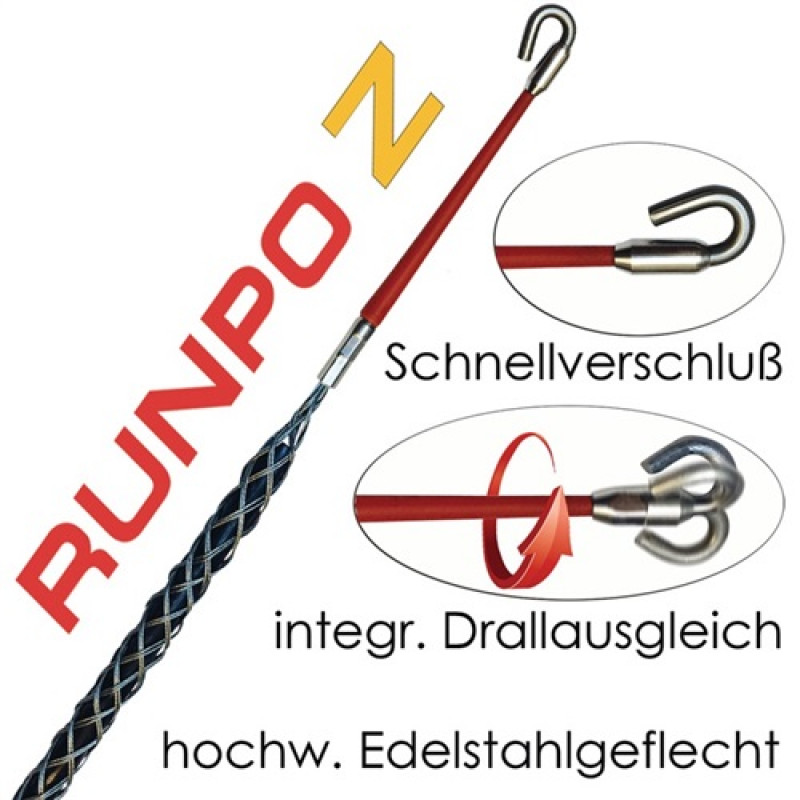 Kabelziehstrumpf RUNPO Z D.6-9 mm Runpotec Kabelziehstrumpf RUNPO Z D.6-9 mm Runpotec