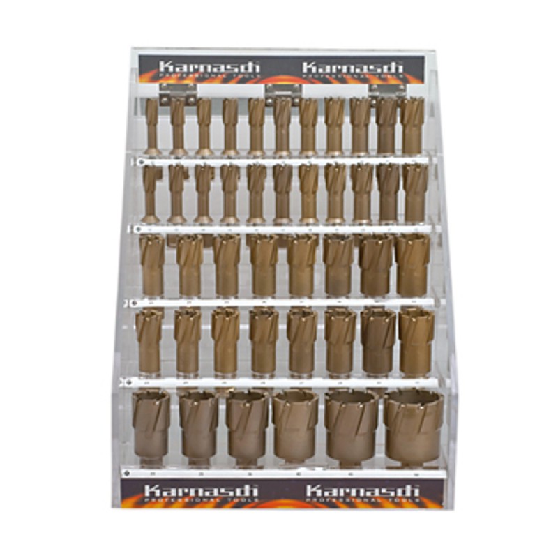 Kernlochbohrer - Display 44 Stück Hard-Line 30 Kernlochbohrer - Display 44 Stück Hard-Line 30