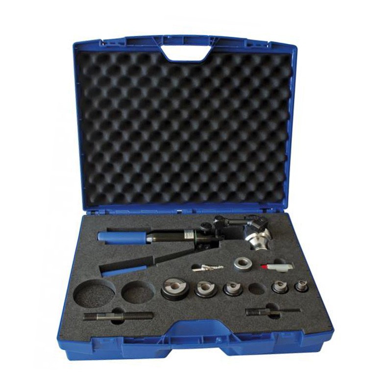 POWER PUNCH Handy-Hydraulikgerät mit Blechlocher-Satz POWER SPLIT PLUS metrisch M16 - M40 für VA-Material POWER PUNCH Handy-Hydraulikgerät mit Blechlocher-Satz POWER SPLIT PLUS metrisch M16 - M40 für VA-Material