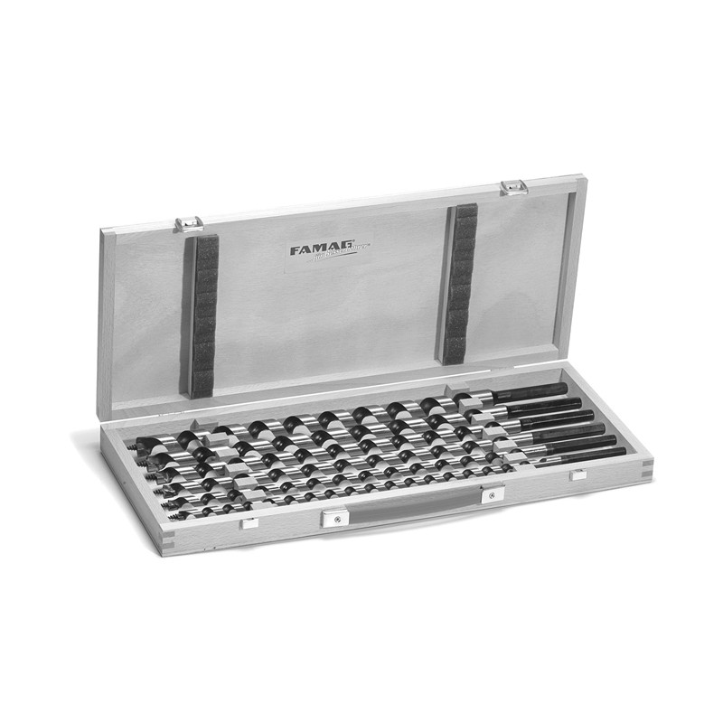 FAMAG Hartholz Schlangenbohrer mit Untermesser Satz FAMAG Hartholz Schlangenbohrer mit Untermesser Satz