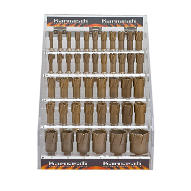 Display 44 Stück Kernbohrer Hard-Line 40 Fein Display 44 Stück Kernbohrer Hard-Line 40 Fein