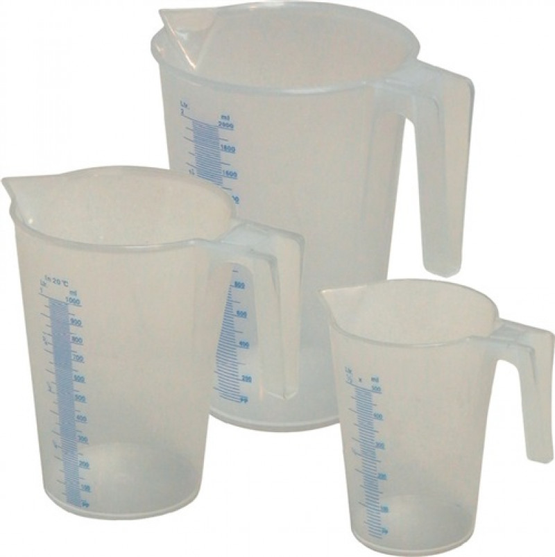 Messbecherset 1/2/5l 3-tlg.PP MATO Messbecherset 1/2/5l 3-tlg.PP MATO