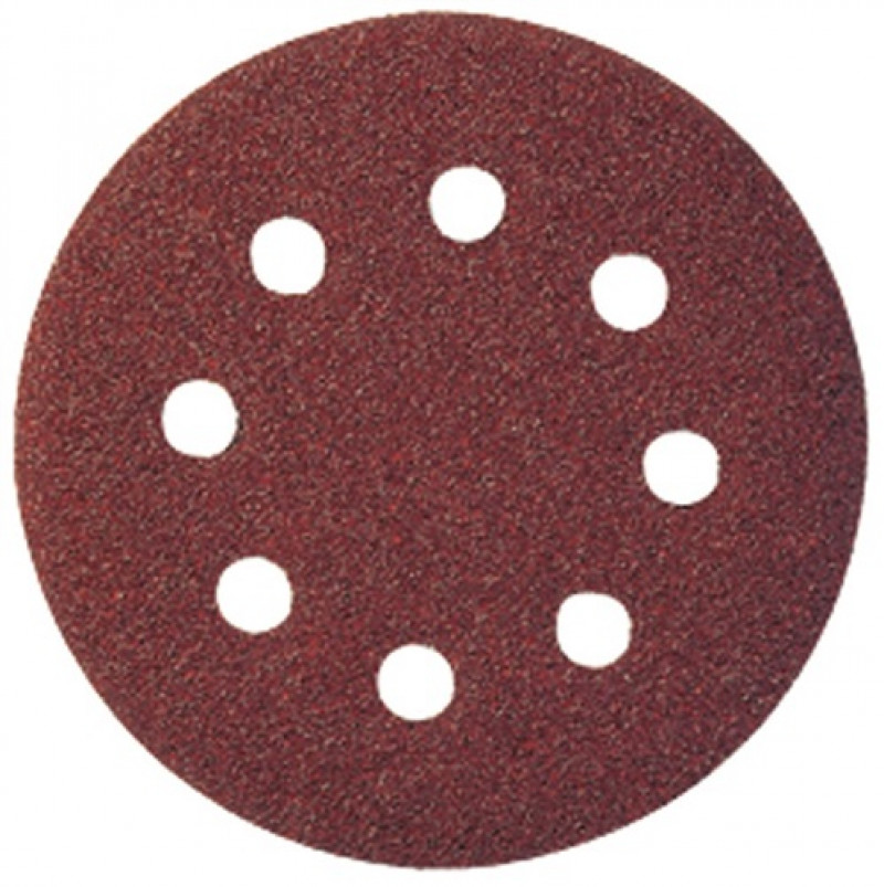 Haftschleifscheibe 125mm K.60 f.HO/Metall Korund Lochanzahl 8 PROMAT Haftschleifscheibe 125mm K.60 f.HO/Metall Korund Lochanzahl 8 PROMAT