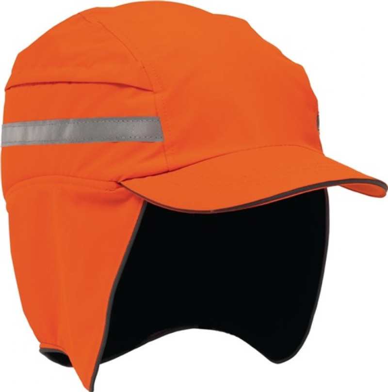 Anstoßkappe First Base 3 52-65cm signalorange PU EN812:A1 EN471