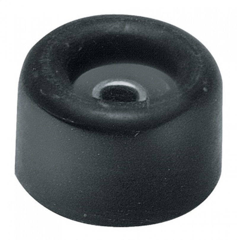 Türpuffer D.30mm H.18mm Gum.rot Dübelmontage Türpuffer D.30mm H.18mm Gum.rot Dübelmontage