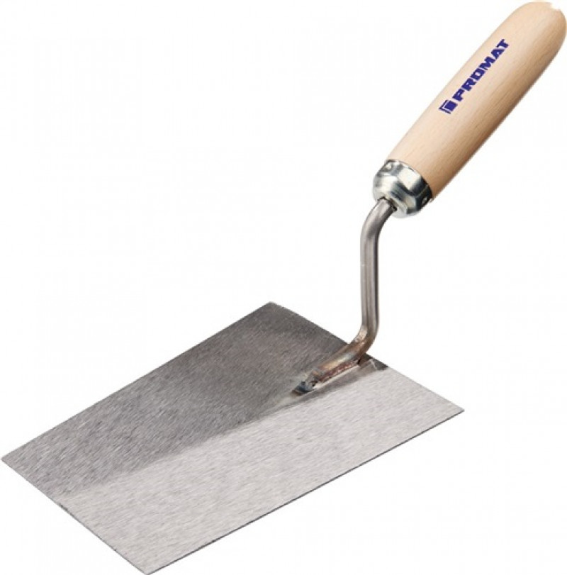 Maurerkelle L.160mm B.115mm m.Buchenholzheft,ger.Hals STA PROMAT Maurerkelle L.160mm B.115mm m.Buchenholzheft,ger.Hals STA PROMAT