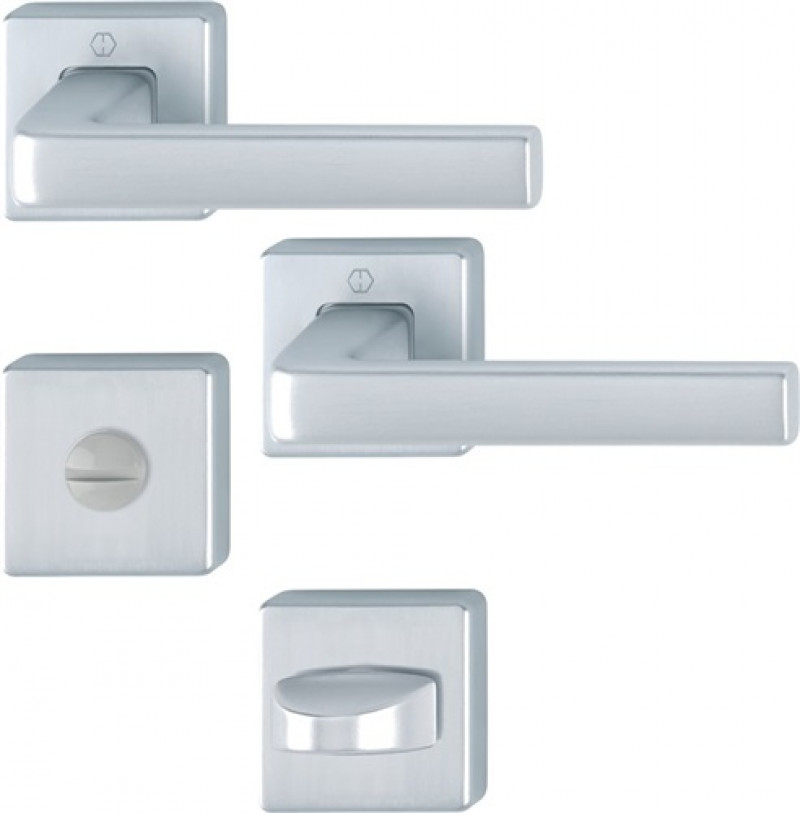 Rosettengrt.Dublin 1124/843KV/843KVS Alu.F1 eck.SK/OL DIN L/R D/D HOPPE Rosettengrt.Dublin 1124/843KV/843KVS Alu.F1 eck.SK/OL DIN L/R D/D HOPPE