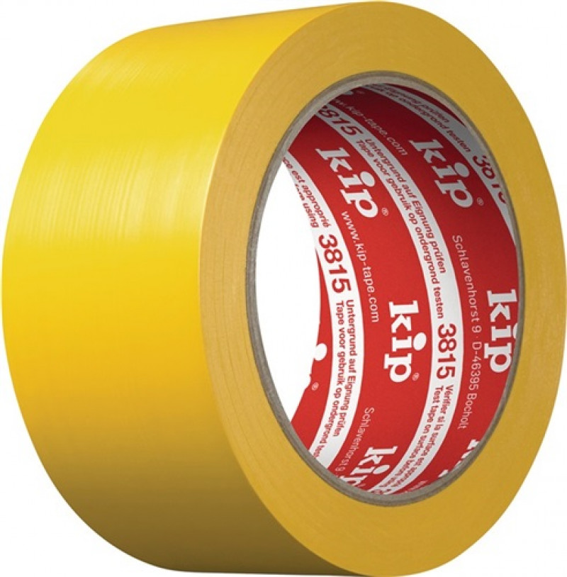 PVC Schutzband 3815 gelb L.33m B.50mm Rl.KIP
