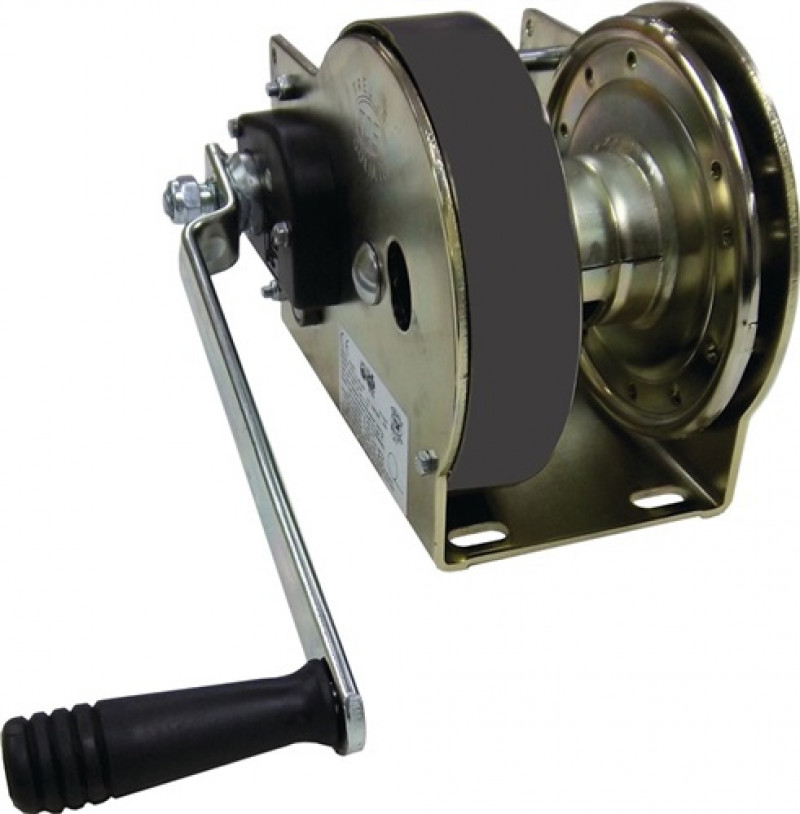 Seilwinde Zugkr.1500kg Seil-D. 7mm Seilaufnahme 12m selbstbremsend verz. Seilwinde Zugkr.1500kg Seil-D. 7mm Seilaufnahme 12m selbstbremsend verz.