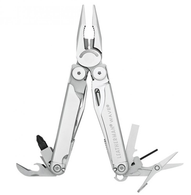 Vielzweckwerkzeug Wave L. geschl. 102mm Ledergürteletui LEATHERMAN Vielzweckwerkzeug Wave L. geschl. 102mm Ledergürteletui LEATHERMAN