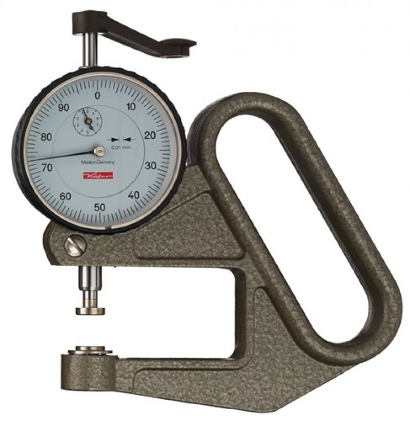 Dickenmessgerät J 50 0-10mm Abl. 0,01mm fl. 10=cmm Käfer Dickenmessgerät J 50 0-10mm Abl. 0,01mm fl. 10=cmm Käfer