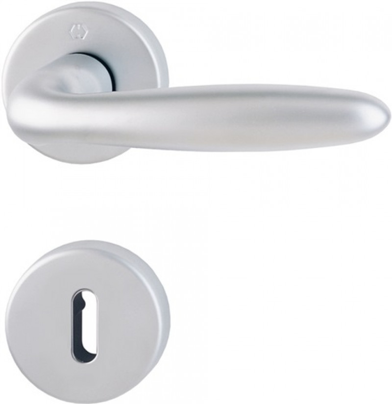 Rosettengrt.Verona M151/42KV/42KVS MS F98-R rd.OB DIN L/R D/D HOPPE