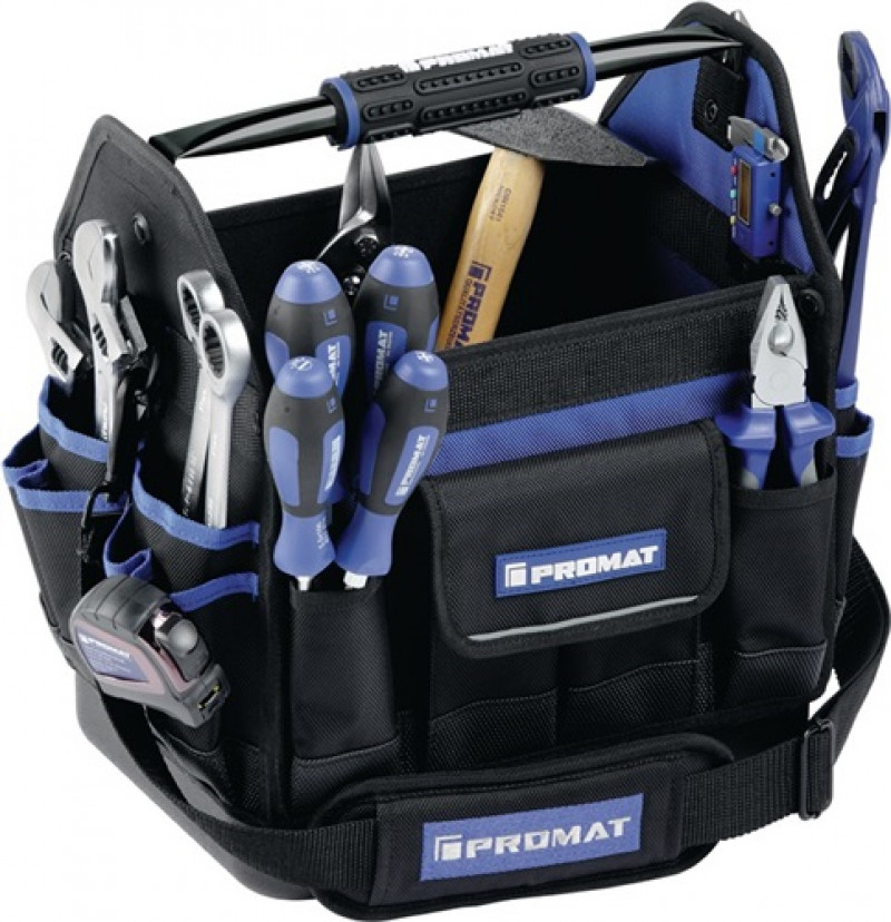 Werkzeugtasche B.230xT.310xH.350mm Nyl. 1680D wasserresistent PROMAT Werkzeugtasche B.230xT.310xH.350mm Nyl. 1680D wasserresistent PROMAT