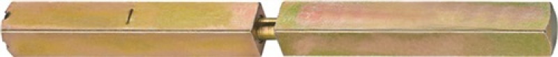 Drückerstift 4YW 4-KT.9mm L.84 Schl.m.geteilter Nuss BKS Drückerstift 4YW 4-KT.9mm L.84 Schl.m.geteilter Nuss BKS
