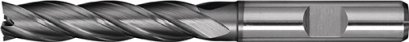 Schaftfräser Typ N D.16mm HSS-Co8 TiCN 4Schneiden lang
