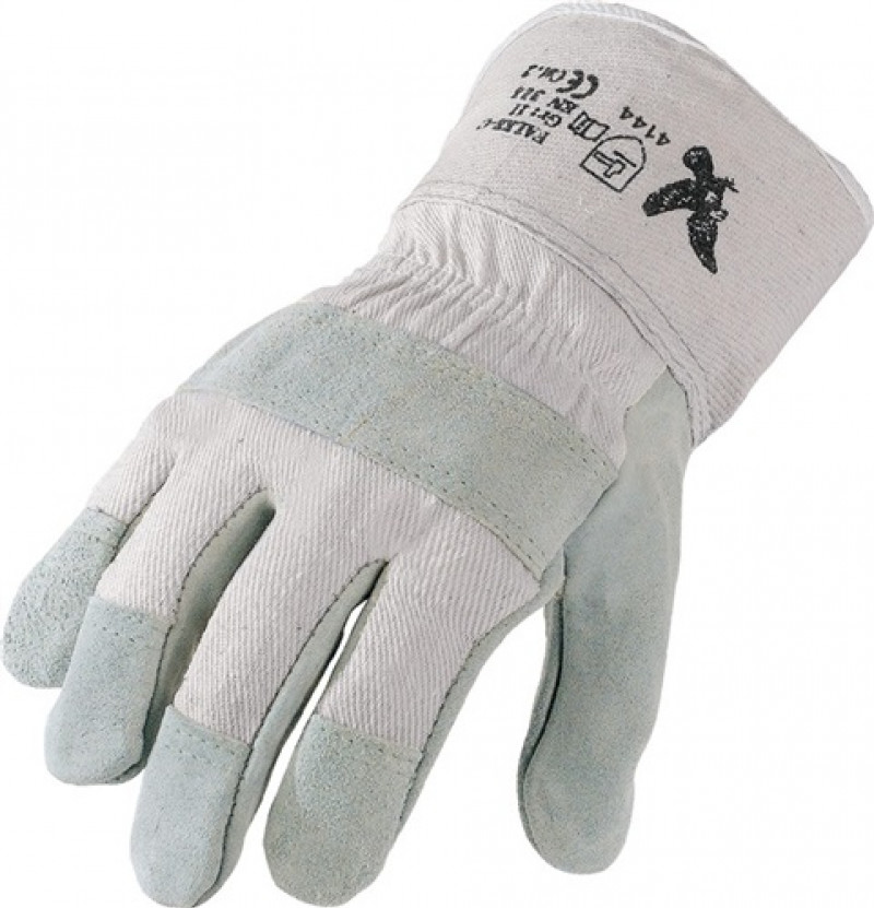 Handschuhe Falke-C Gr.11 naturfarben Rindspaltleder EN 388 Kat.II Handschuhe Falke-C Gr.11 naturfarben Rindspaltleder EN 388 Kat.II