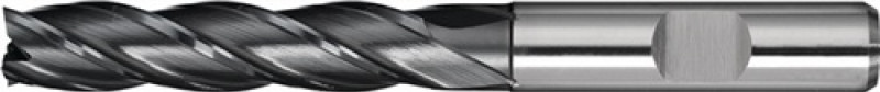 Schaftfräser DIN844 Typ N D.10mm HSS-PM TiAlN 4Schneiden lang Schaftfräser DIN844 Typ N D.10mm HSS-PM TiAlN 4Schneiden lang