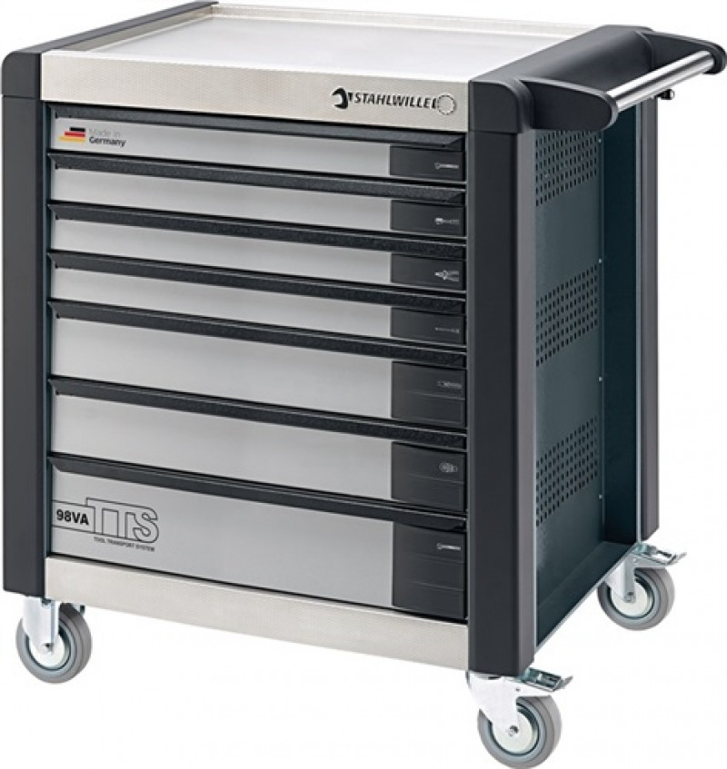 Werkstattwagen 7 Schubladen anthrazit L. 740 mm DC01A STAHLWILLE