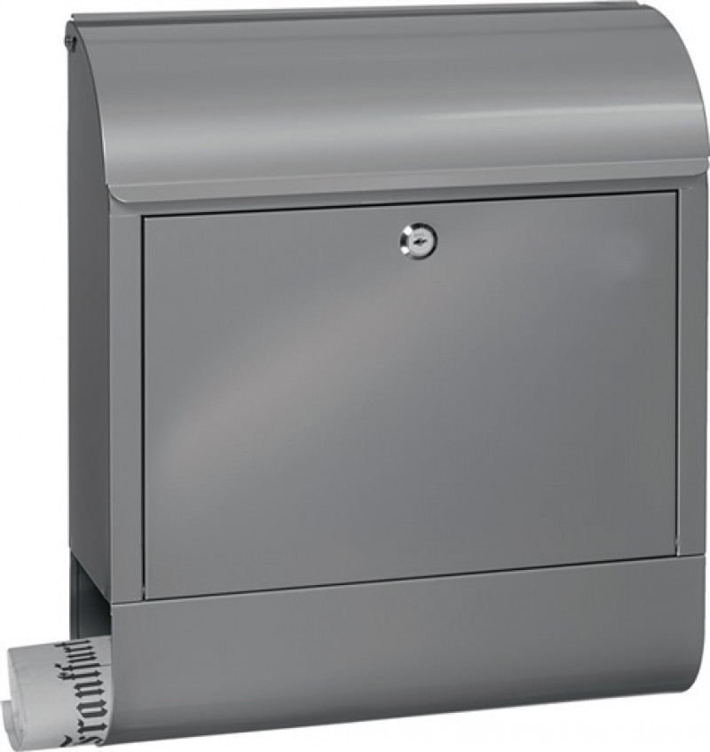 Briefkasten Scandic H.460mm B.380mm T.125mm silber STA DIN C4 BURG-WÄCHTER Briefkasten Scandic H.460mm B.380mm T.125mm silber STA DIN C4 BURG-WÄCHTER