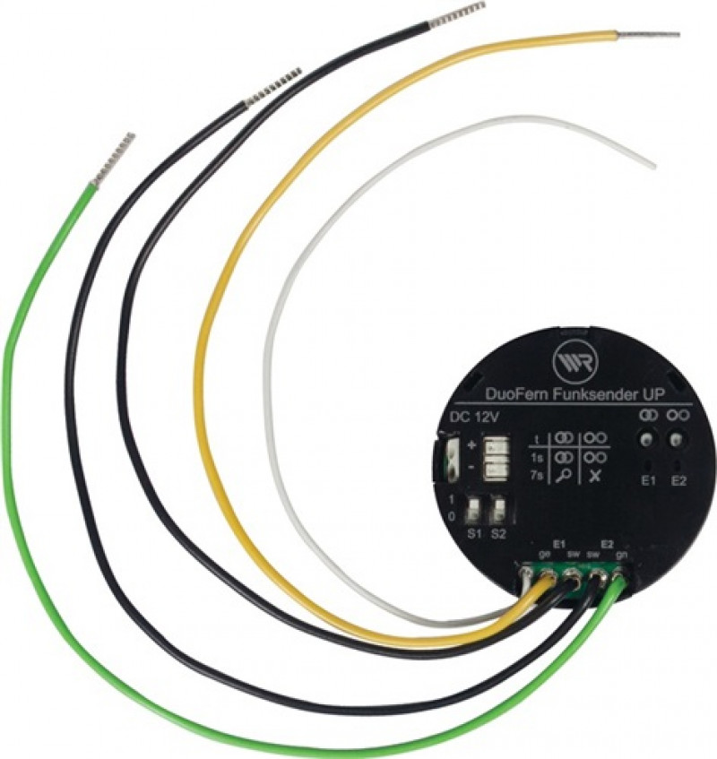 Funksender DuoFern Unterputz Sendefrequenz 434,5 MHz 9497 Funksender DuoFern Unterputz Sendefrequenz 434,5 MHz 9497