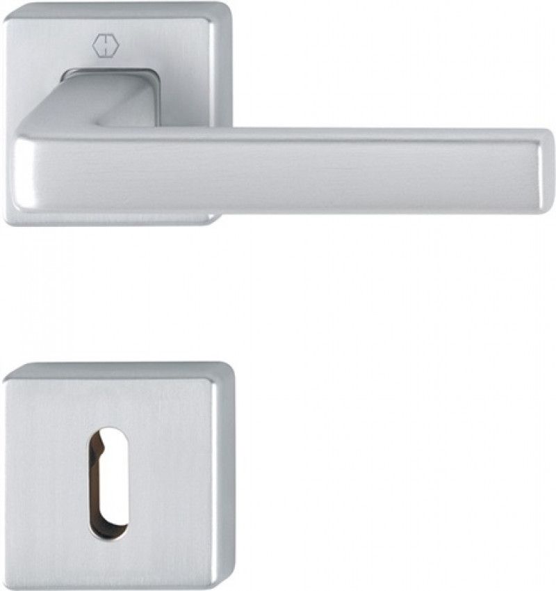 Rosettengrt.Dublin 1124/843KV/843KVS Alu.F94-1 eck.OB DIN L/R D/D HOPPE Rosettengrt.Dublin 1124/843KV/843KVS Alu.F94-1 eck.OB DIN L/R D/D HOPPE