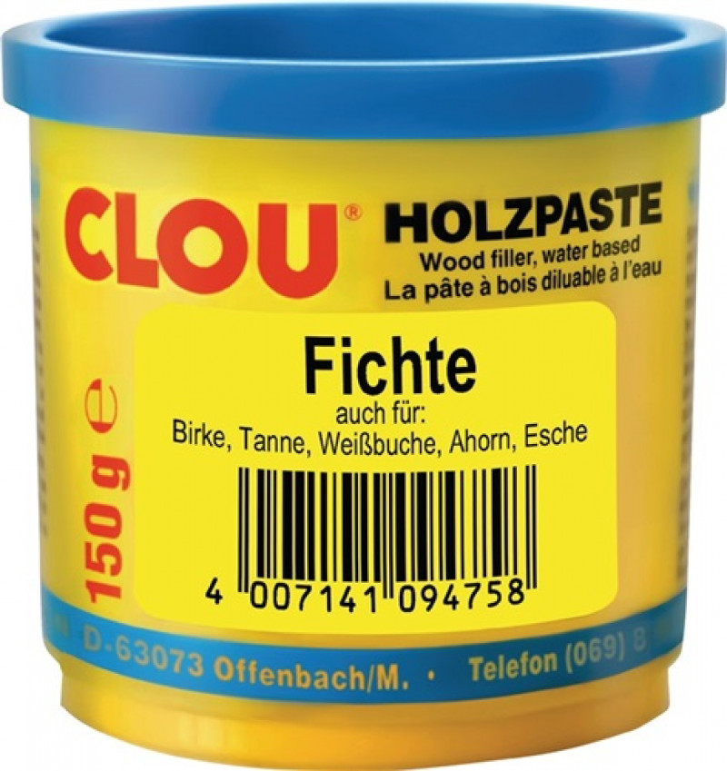 Holzpaste Farbe 02 fichte 150g Dose CLOU