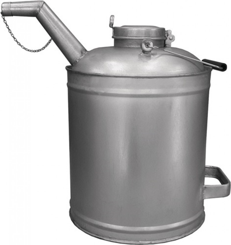 Ölvorratskanne VKV 10000, Metall, verzinkt 10,0 l Samoa Hallbauer