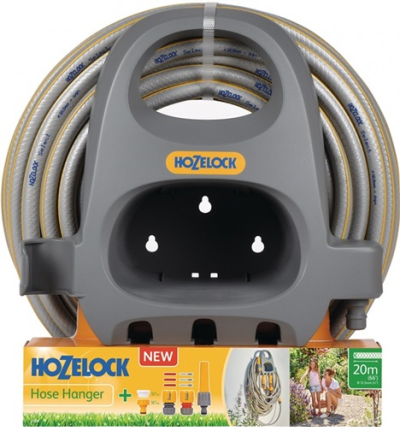 Wandschlauchhalter Starter Set B.33cm PVC HOZELOCK