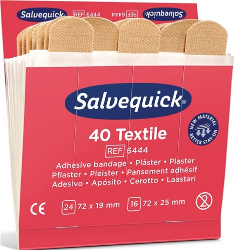 Pflasterstrips Salvequick elastisch 40 St./VE SALVEQUICK