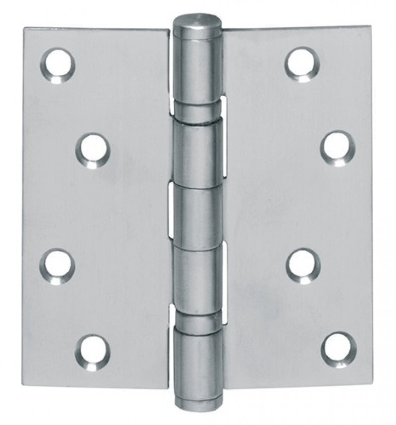 Kugellager-Türscharnier VA ktg. 76x76mm DIN L/R ausziehbarer Stift Kugellager-Türscharnier VA ktg. 76x76mm DIN L/R ausziehbarer Stift