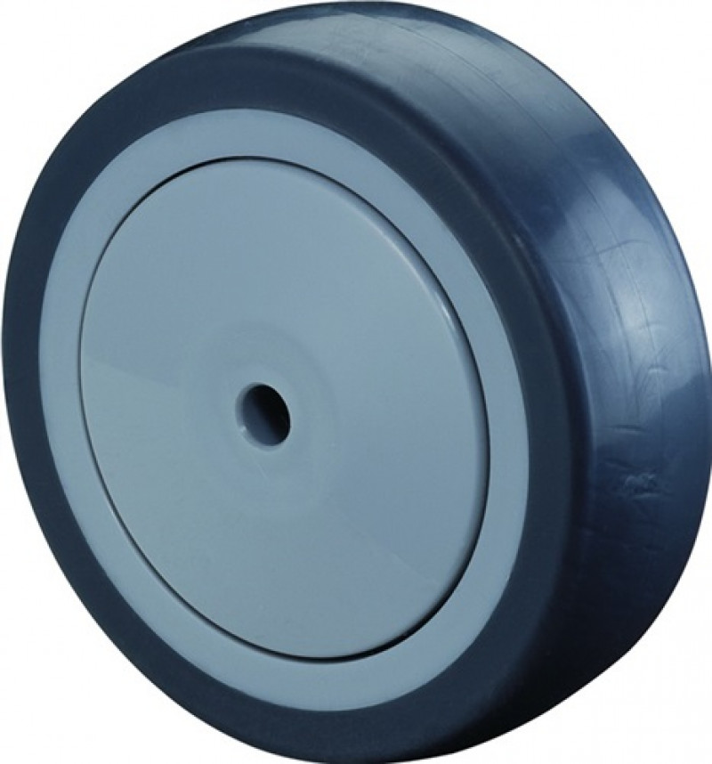 Ersatzrad D.75mm Trgf.50kg Gum.Achs-D.6mm Nabenl.29,0mm