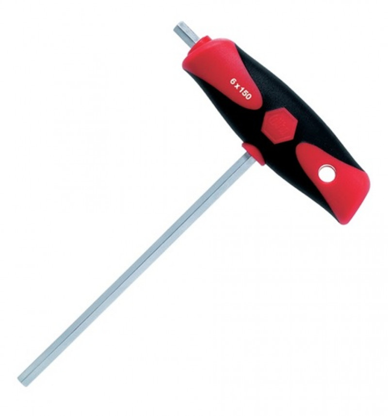 Schraubendreher 6KT SW 6 Klingen-L.150mm Klinge Chrom matt m.Seitenabtrieb Schraubendreher 6KT SW 6 Klingen-L.150mm Klinge Chrom matt m.Seitenabtrieb
