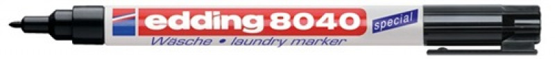 edding Wäschemarker 8040 4-8040001 1mm Rundspitze schwarz edding Wäschemarker 8040 4-8040001 1mm Rundspitze schwarz
