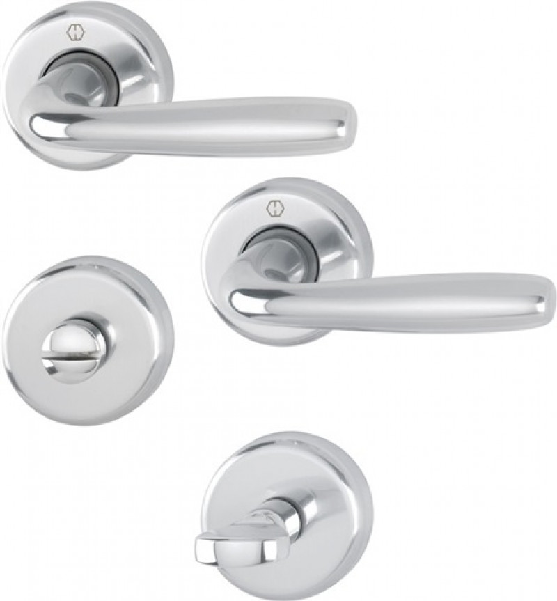 Rosettengrt.Maribor 1766/17KV/17KVS Alu.F249 rd.SK/OL DIN L/R D/D HOPPE Rosettengrt.Maribor 1766/17KV/17KVS Alu.F249 rd.SK/OL DIN L/R D/D HOPPE