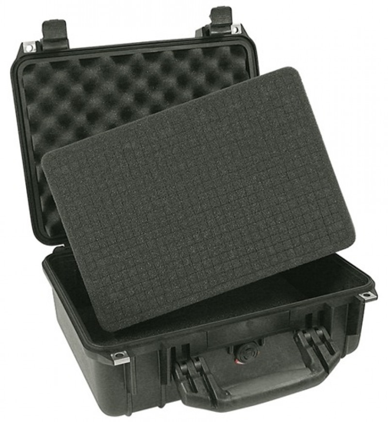 Schutzkoffer B.525xT.435xH.216mm staub wasserdicht schwarz öl fettbeständig Schutzkoffer B.525xT.435xH.216mm staub wasserdicht schwarz öl fettbeständig