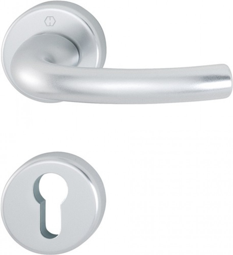 Rosettengrt.Tôkyô 1710/42KV/42KVS Alu.F1 rd.PZ DIN L/R D/D HOPPE Rosettengrt.Tôkyô 1710/42KV/42KVS Alu.F1 rd.PZ DIN L/R D/D HOPPE