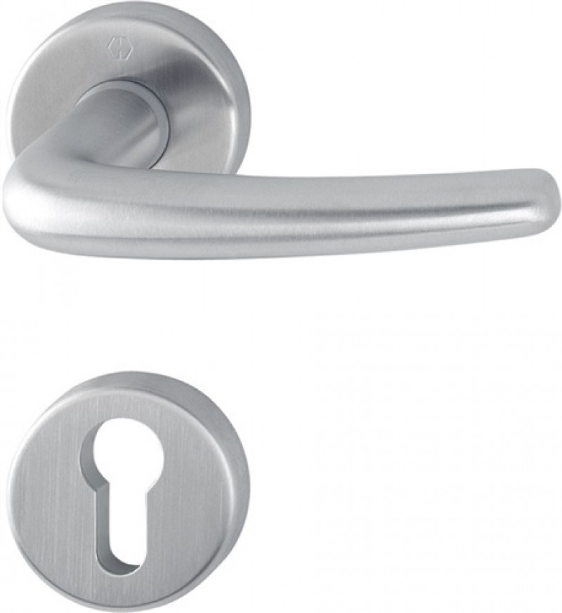 Rosettengrt.Den.E1310Z/42KV/42KVS VA F69 rd.PZ DIN L/R D/D HOPPE Rosettengrt.Den.E1310Z/42KV/42KVS VA F69 rd.PZ DIN L/R D/D HOPPE