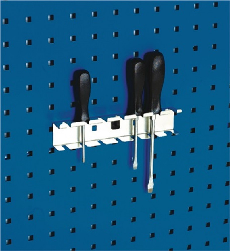 Schraubendreherhalter B.225mm f.7 Teile f.Lochplatten BOTT Schraubendreherhalter B.225mm f.7 Teile f.Lochplatten BOTT